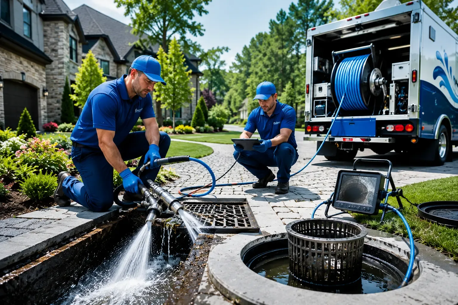 Local outdoor drain cleaning professionals in Grandview, TX