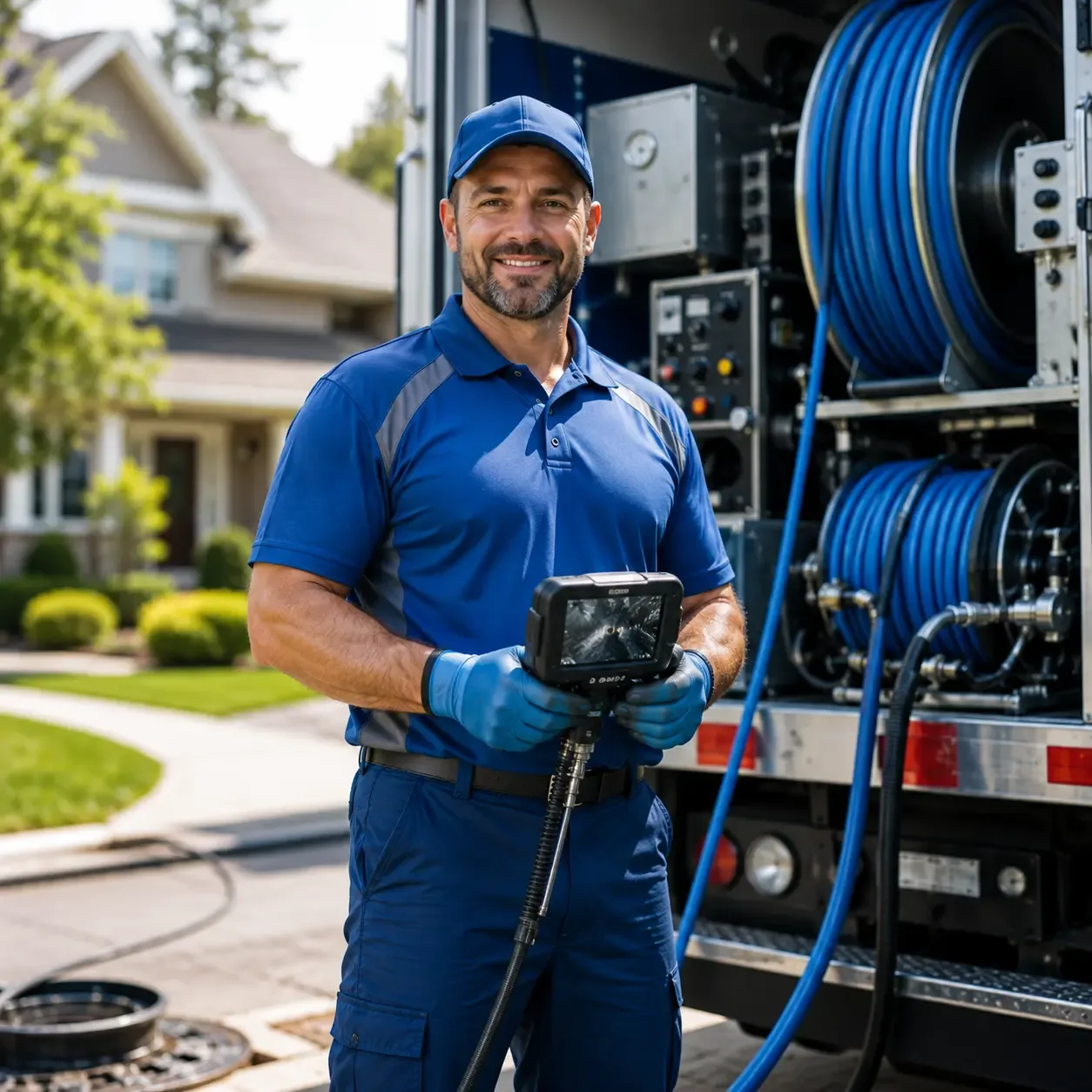 Local outdoor drain cleaning specialists in Grandview, TX